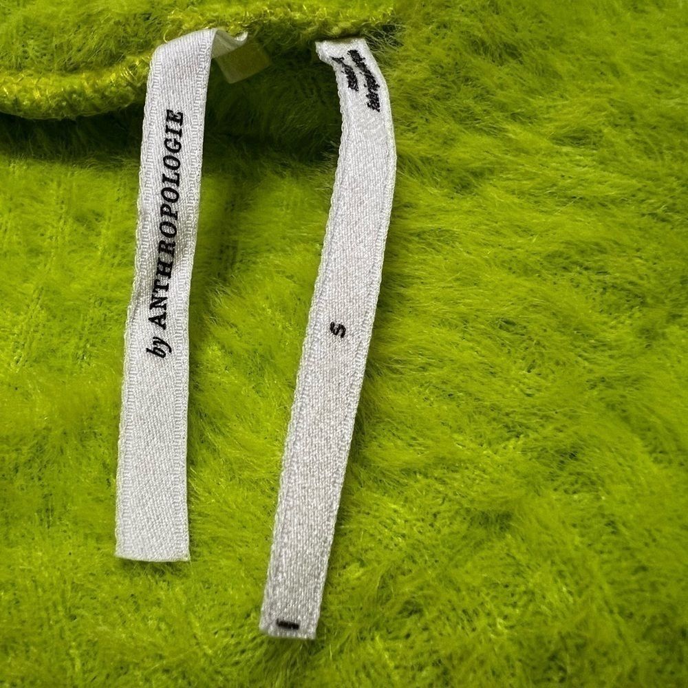 Anthropologie Mock-Neck Fuzzy
Sweater small neon lime - Picture 11 of 14